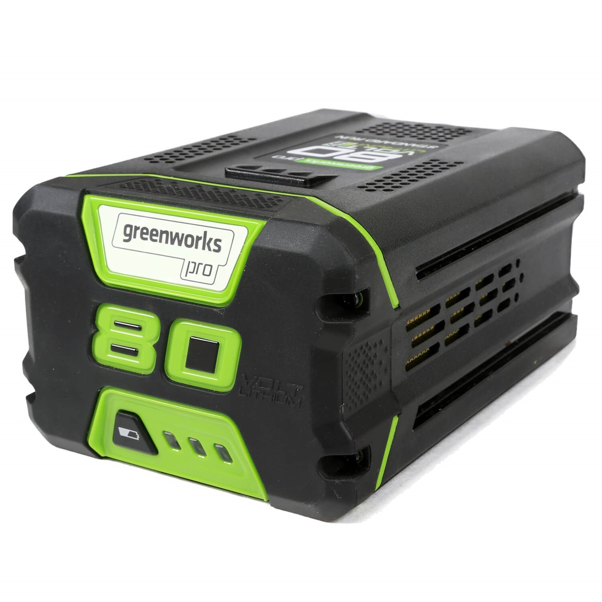 Emotie kast namens Greenworks 80 Volt Accu 2.0 Ah G80B2 - Greenworks Concurrent